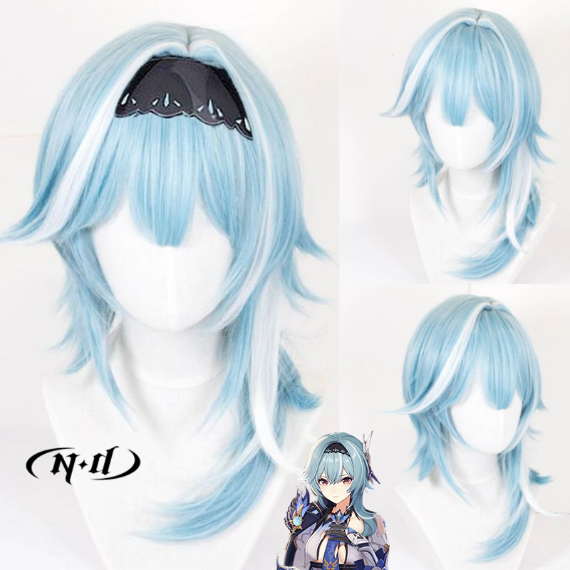 Braiding Hair Kanekalon - ND エウラ コスプレウィッグ ヘアピース 原神インパクト コスプレヘアウィッグ