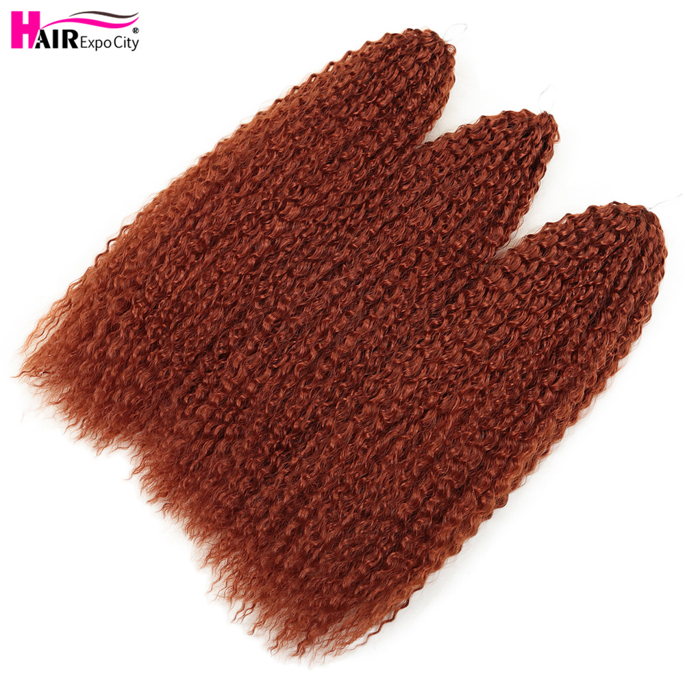 Braiding Hair Kanekalon - 20-28インチの女性用かぎ針編みの編みこみのヘアエクステンション,ストリートヘアピース,ブラウン,613