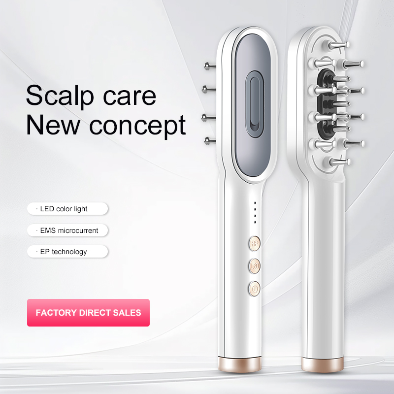 Hair Care For Hair Loss - KSKIN LED 赤色光療法電気マッサージコーム育毛アプリケーター抗脱毛ヘッドマッサージヘアブラシ頭皮トリートメント
