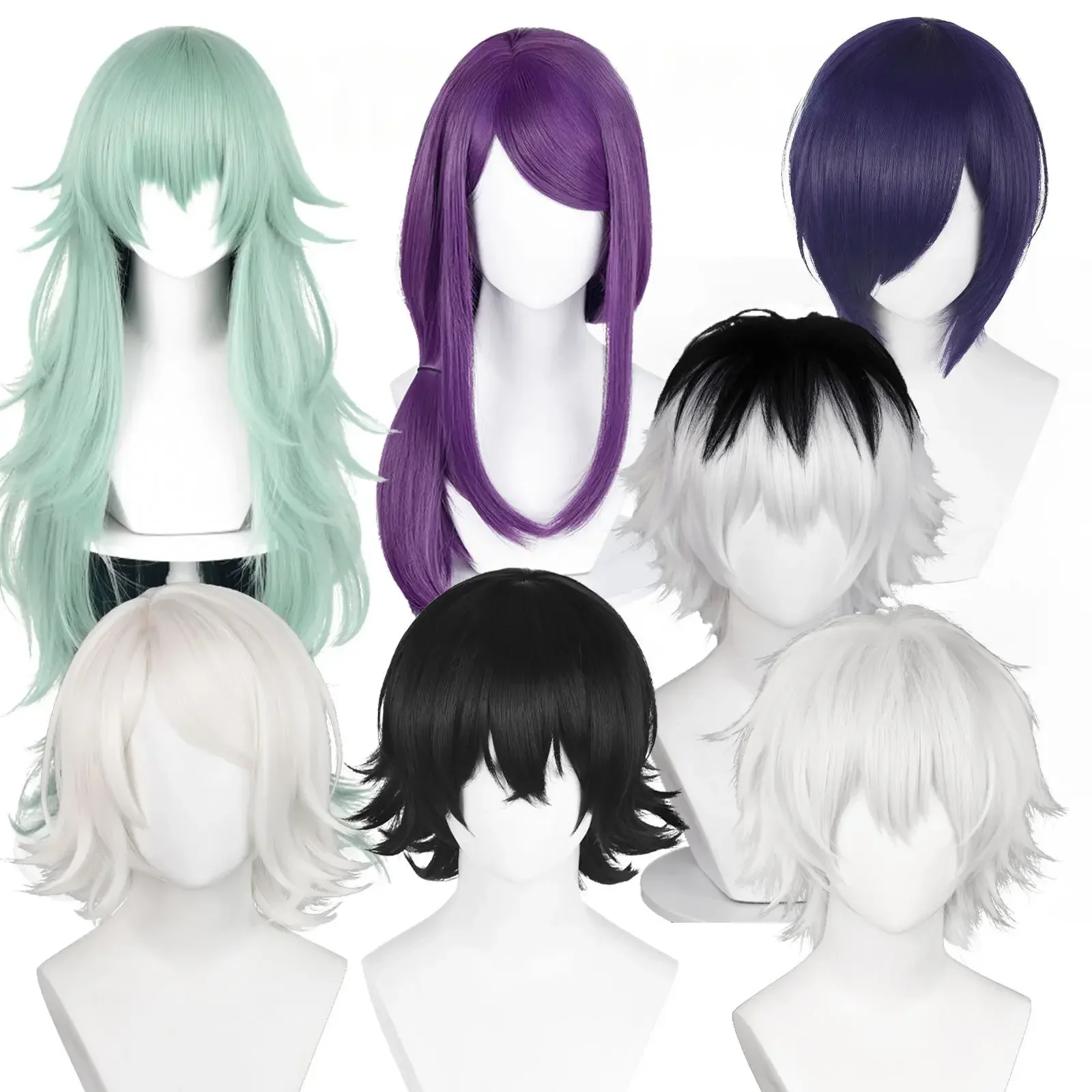 Braiding Hair Kanekalon - スズヤ十三-合成コスプレウィッグ,耐熱性,カミシロ,カネキケン,タカツキ,セン,ササキ,ウズカ,キリシマ