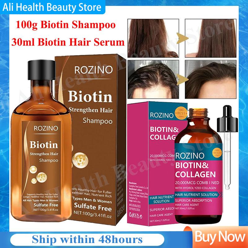 Biotin Shampoo Thickening - ビオチンシャンプー 増毛 強化 ルートオイルコントロール ディープクレンジング ボリュームアップシャンプー