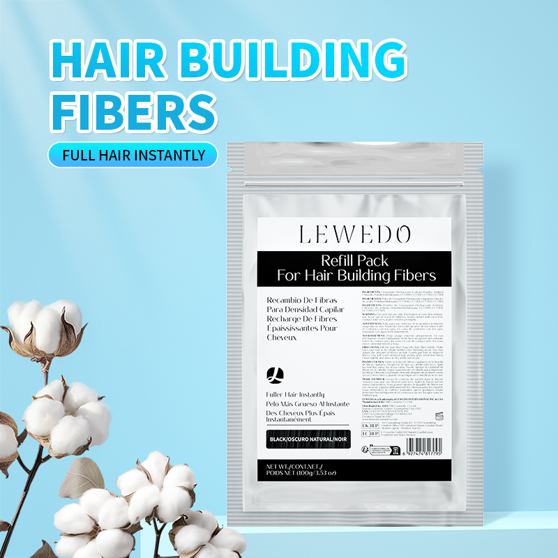 Hair Care For Hair Loss - 毛髪繊維パウダー 100 グラムインスタント育毛繊維詰め替えバッグ脱毛治療ケラチンヘアビルディングファイバーサロンヘアケア