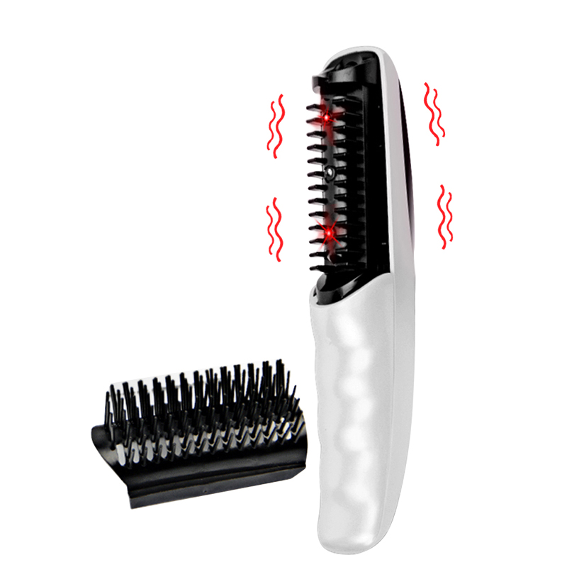 Hair Care For Hair Loss - 電気レーザー育毛コーム抗脱毛治療赤外線振動ヘアブラシケアマッサージ再成長ヘッドマッサージツール