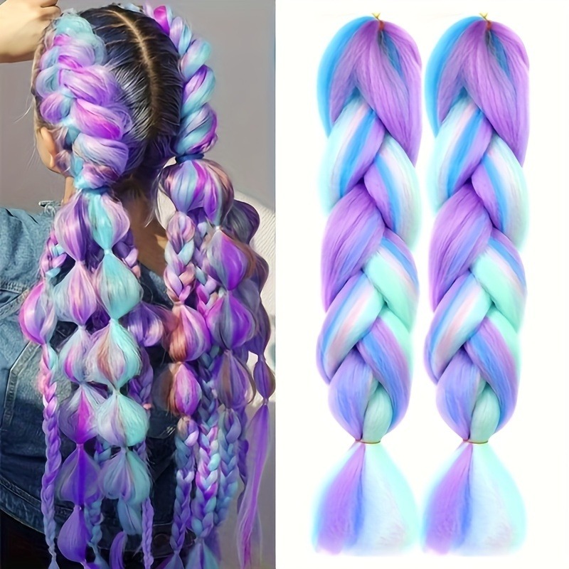 24 インチロング合成編み毛 100 グラム合成編み毛かぎ針 - Braiding Hair Kanekalon のレビューと価格