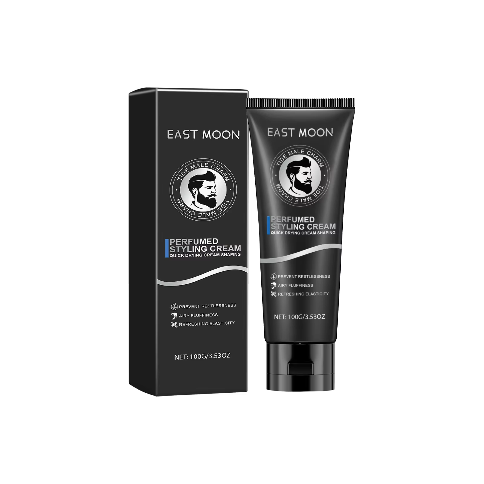メンズヘアスタイリングクリーム 長時間キープ ストレートヘア - Edge Control Gel のレビューと価格