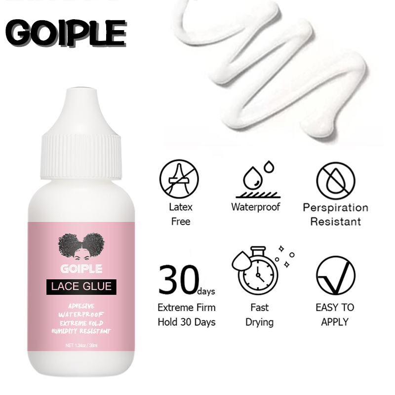 目に見えないウィッグ接着剤ヘアレース接着剤リムーバー小型ヘア - Edge Control Gel のレビューと価格