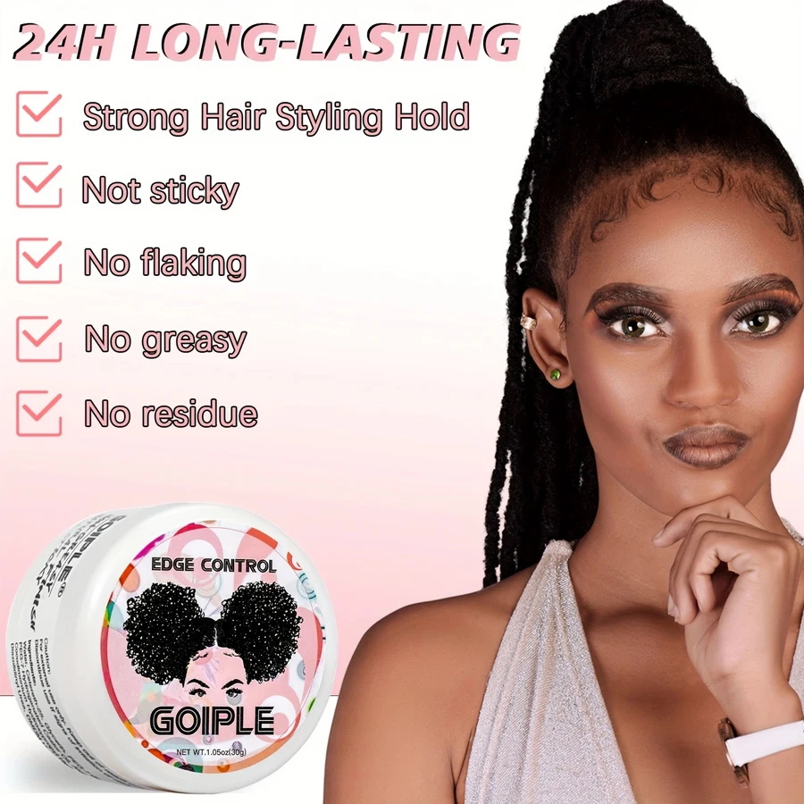 GOIPLE 30g 女性用エッジコントロールワックスキット - Edge Control Gel のレビューと価格