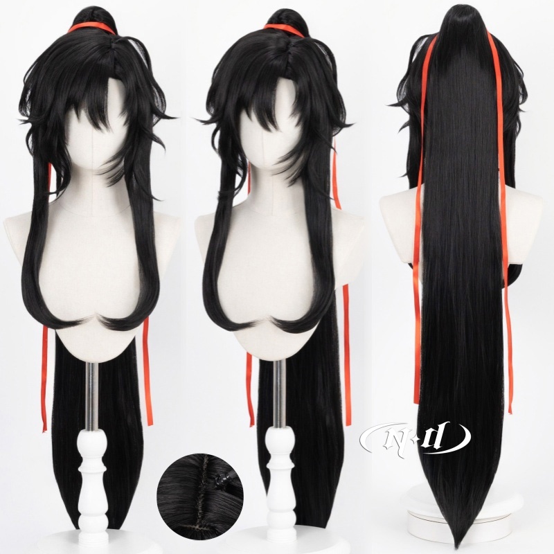 ND 魏無羨コスプレウィッグかつら悪魔栽培のグランドマスター - Braiding Hair Kanekalon のレビューと価格
