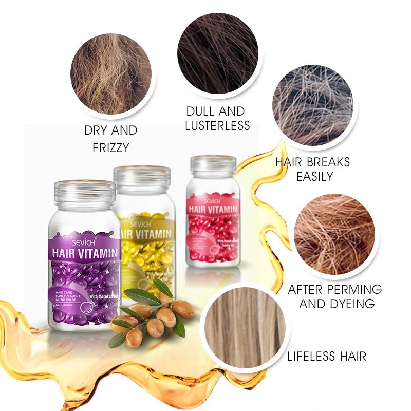 Sevich 滑らかな絹のような髪のビタミン カプセル ケラ - Hair Care Capsule のレビューと価格