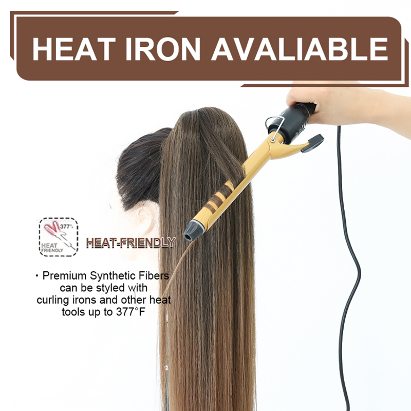 ブロンド合成ポニーテールロング波状編み込みポニーテールヘアピ - Braiding Hair Kanekalon のレビューと価格
