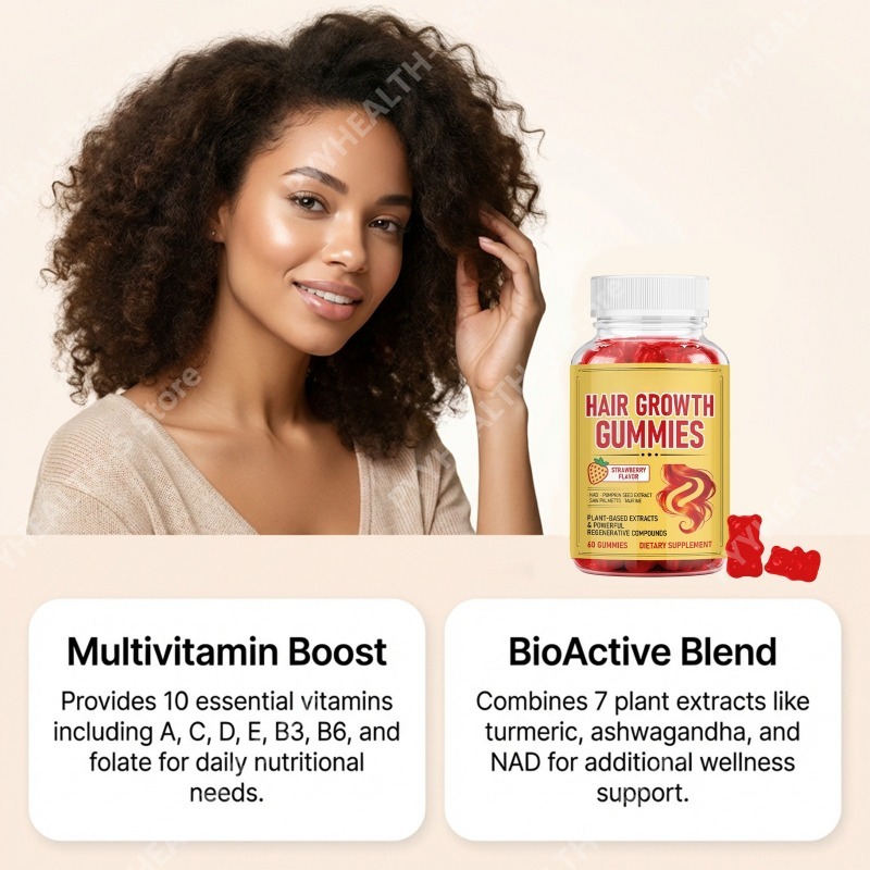 ビタミンC・D・E・葉酸と植物エキス配合のヘアケアグミ、スト - Hair Care Wella のレビューと価格