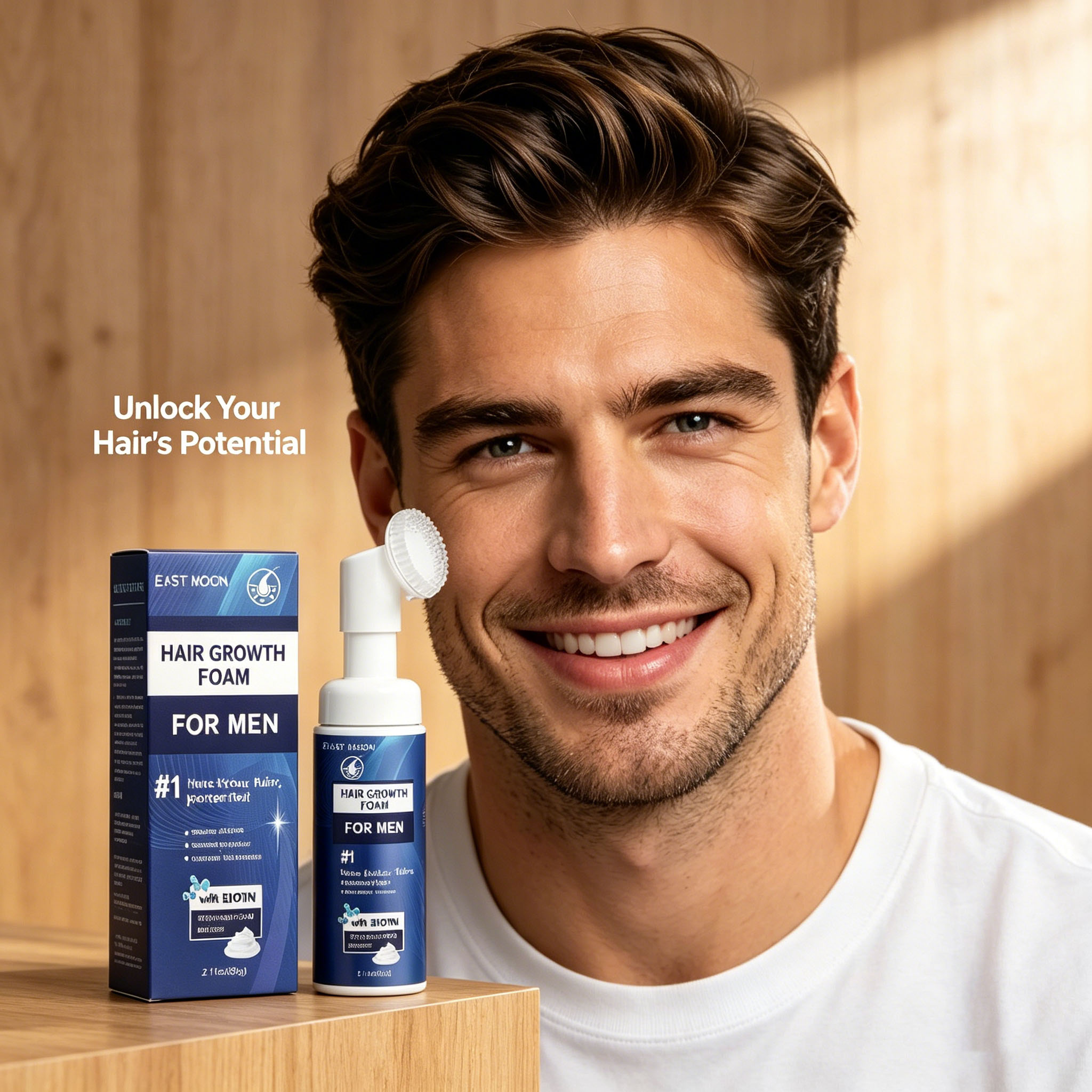 育毛フォームシリコーンブラシマッサージ頭皮刺激育毛強化毛根抗 - Hair Care For Hair Loss のレビューと価格