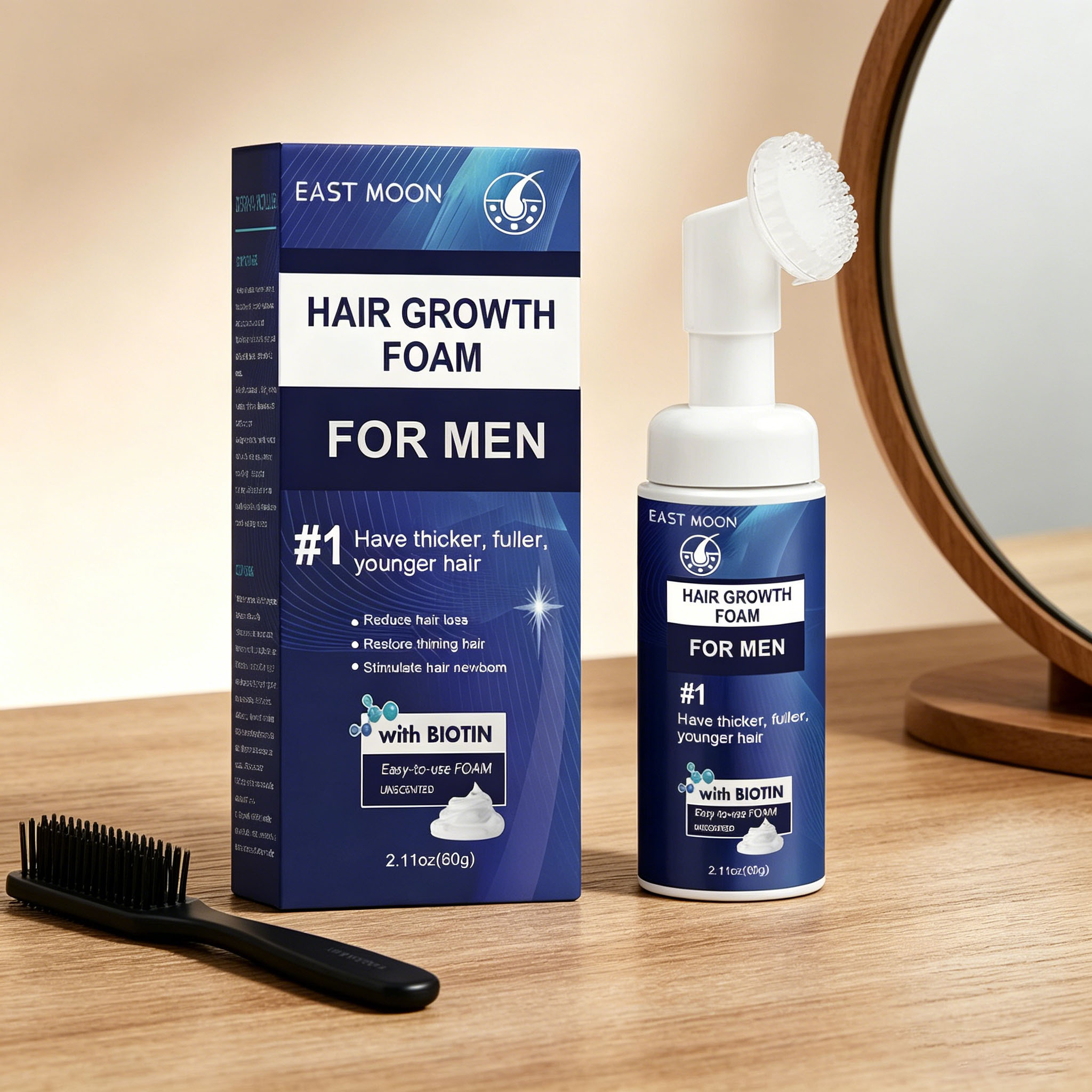 育毛フォームシリコーンブラシマッサージ頭皮刺激育毛強化毛根抗 - Hair Care For Hair Loss のレビューと価格