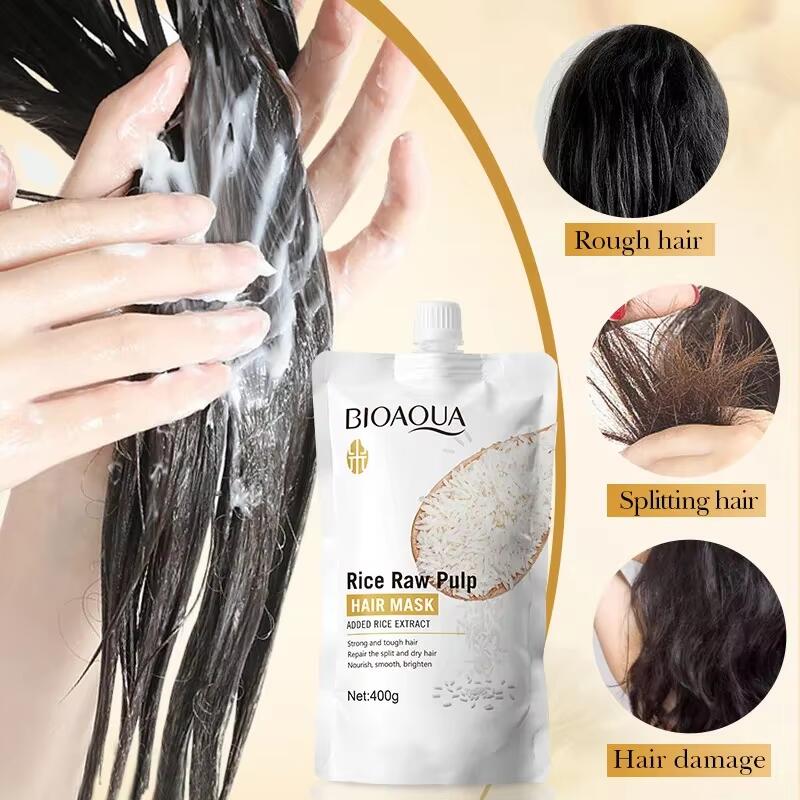 魔法のケラチンヘアマスク 5 秒修復ダメージ縮れ毛ソフトスム - Hair Care Collagen のレビューと価格