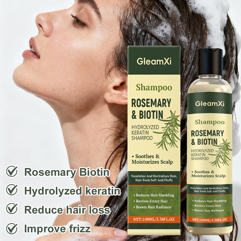 グリームシィ ローズマリー ビオチン シャンプー（育毛用）： - Biotin Shampoo Thickening のレビューと価格