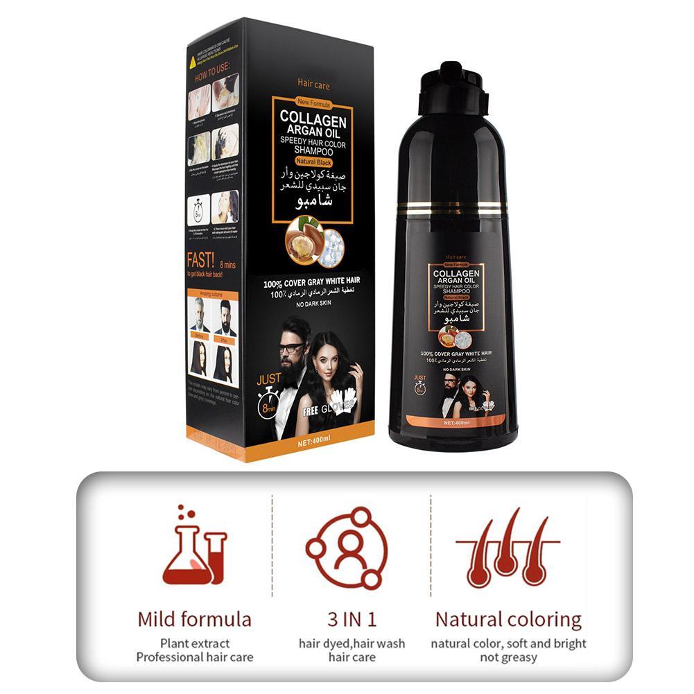 3-in-1 コラーゲン アルガンオイル シャンプー 長持ち - Hair Care Collagen のレビューと価格