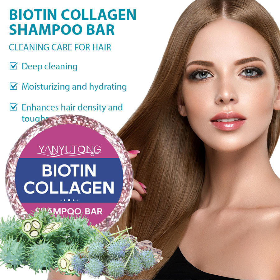 高需要のビオチンシャンプーバー コラーゲンヘアケアソープ（髪 - Hair Care Collagen のレビューと価格