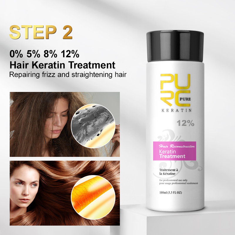 ブラジルの縮毛矯正クリーム,プロのケラチントリートメントマス - Hair Care Wow のレビューと価格