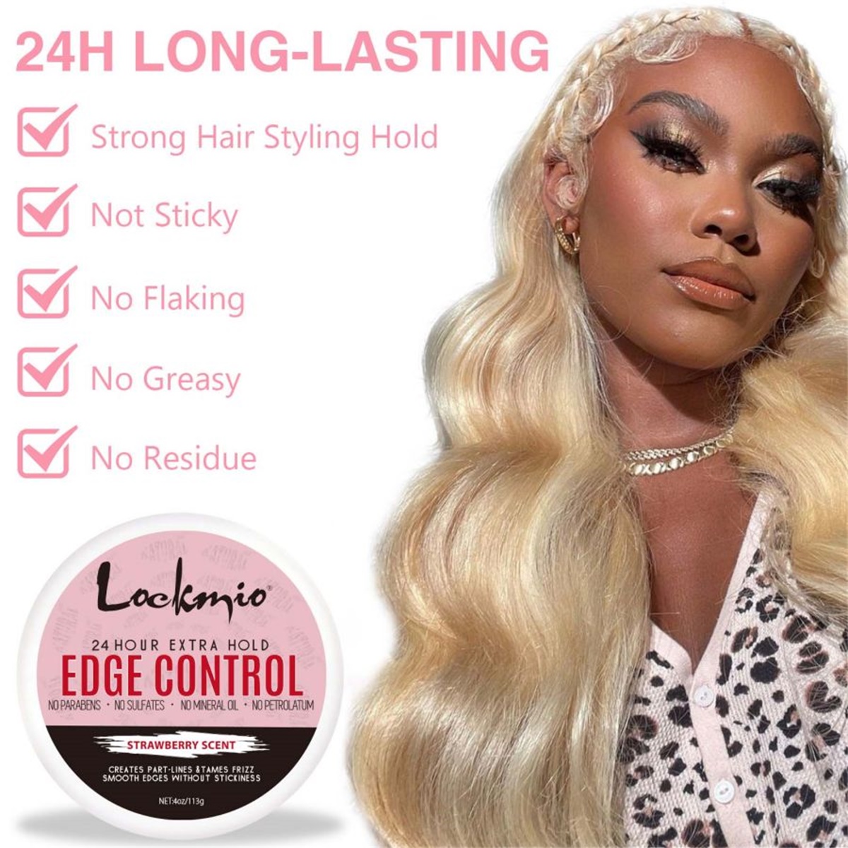 エッジコントロールジェル、ローズマリー＆ミントオイル メッシ - Edge Control Gel のレビューと価格